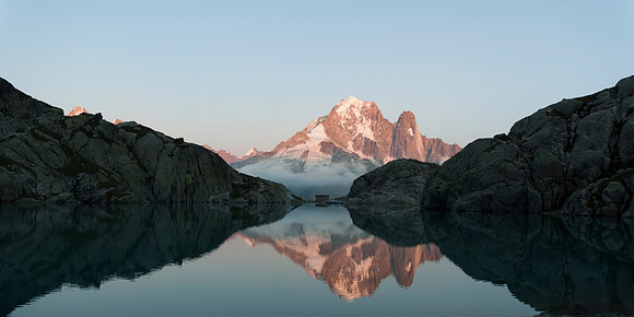 Reflection of Mountains at Lac Blanc 2
